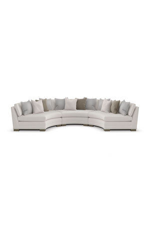 Modern Chenille Modular Sofa | Caracole Deep Retreat | Oroa.com