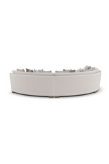 Modern Chenille Modular Sofa | Caracole Deep Retreat | Oroa.com