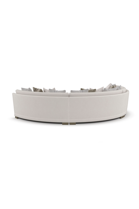 Modern Chenille Modular Sofa | Caracole Deep Retreat | Oroa.com