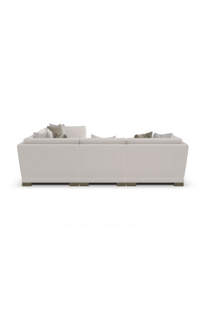Modern Chenille Modular Sofa | Caracole Deep Retreat | Oroa.com