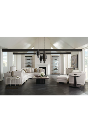 Modern Chenille Modular Sofa | Caracole Deep Retreat | Oroa.com