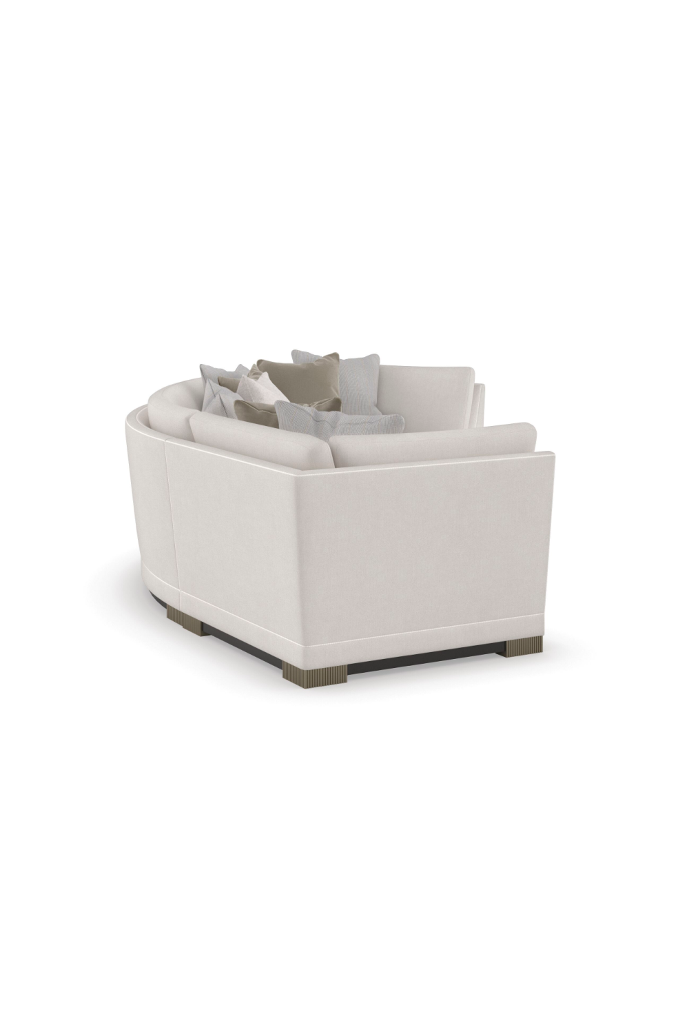 Modern Chenille Modular Sofa | Caracole Deep Retreat | Oroa.com