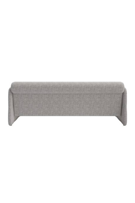 Taupe Leather Strapped Sofa | Caracole Cigar Club | Oroa.com