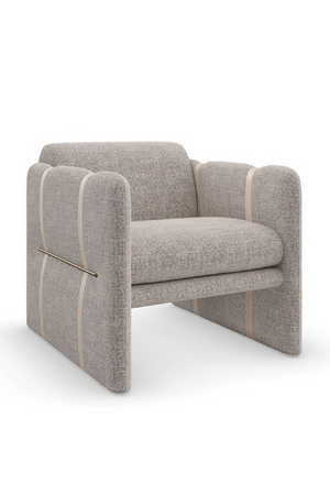 Taupe Lounge Armchair | Caracole Cigar Club | Oroa.com