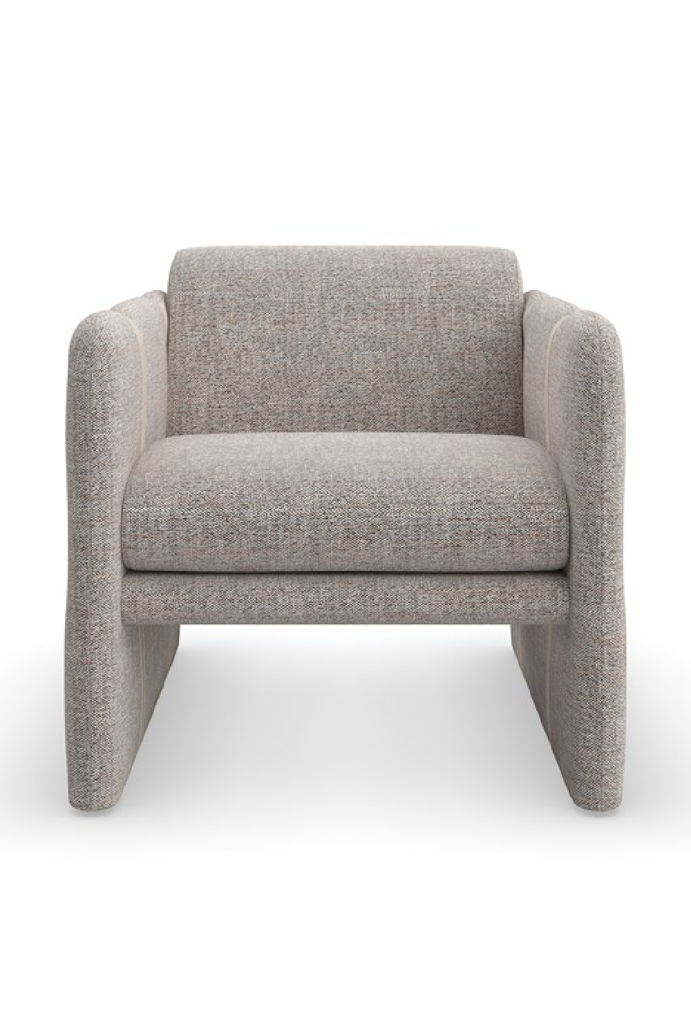 Taupe Lounge Armchair | Caracole Cigar Club | Oroa.com