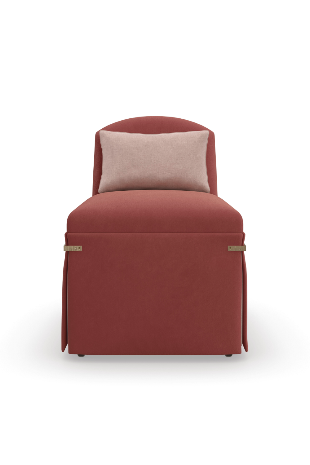 Camelback Accent Chair Bustle