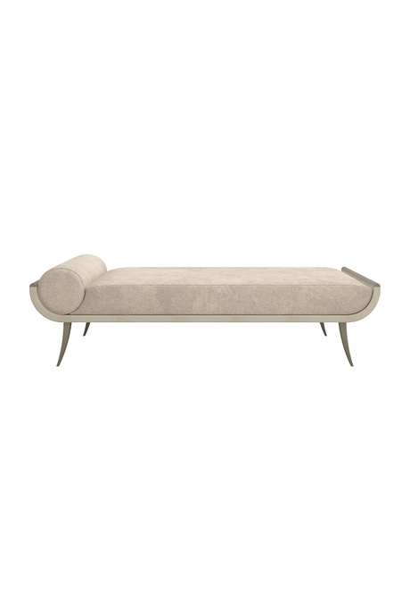 Cream Velvet Chaise | Caracole Nice | Oroa.com