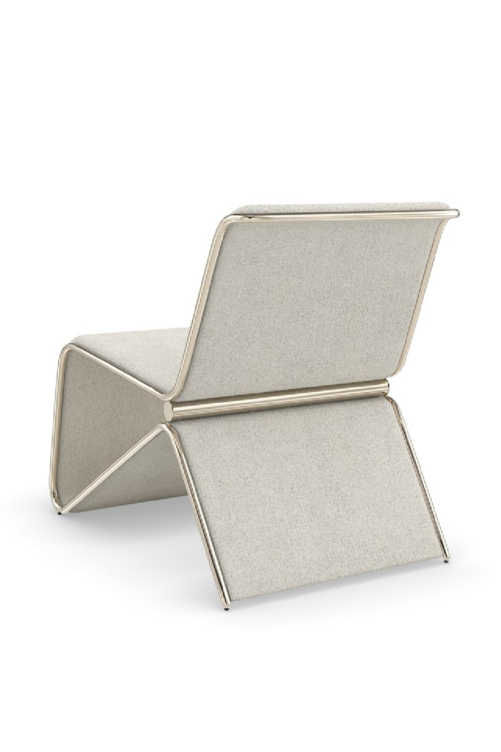 Modern Sculptural Lounge Chair | Caracole Parallax | Oroa.com