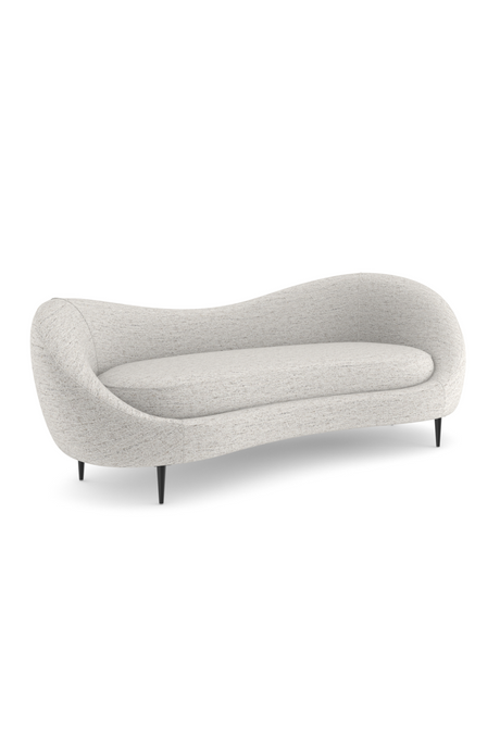 Bean-Shaped Chenille Sofa | Caracole Formosa | Oroa.com