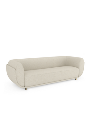 Ivory Bouclé Sofa | Caracole Cocoon | Oroa.com