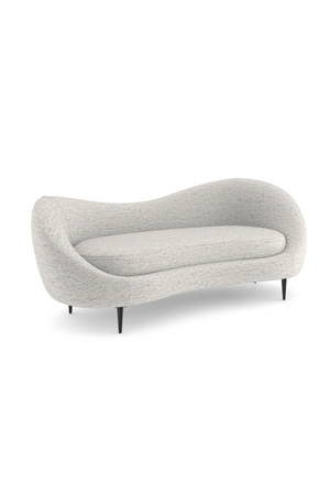 Bean-Shaped Chenille Sofa | Caracole Formosa | Oroa.com