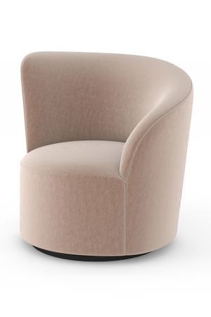 Upholstered Swivel Chair | Caracole Whorl Raf | Oroa.com