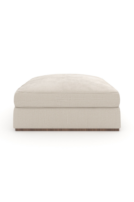 Upholstered Square Ottoman | Caracole Bello | Oroa.com