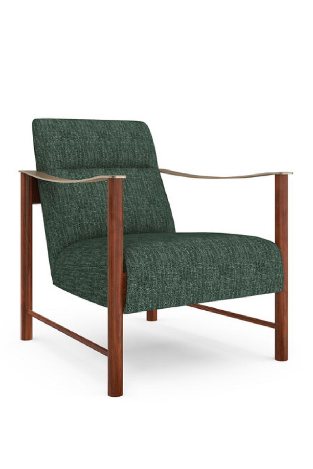 Eucalyptus Linen Accent Chair | Caracole Slant | Oroa.com