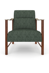 Eucalyptus Linen Accent Chair | Caracole Slant | Oroa.com