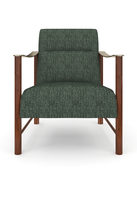 Eucalyptus Linen Accent Chair | Caracole Slant | Oroa.com