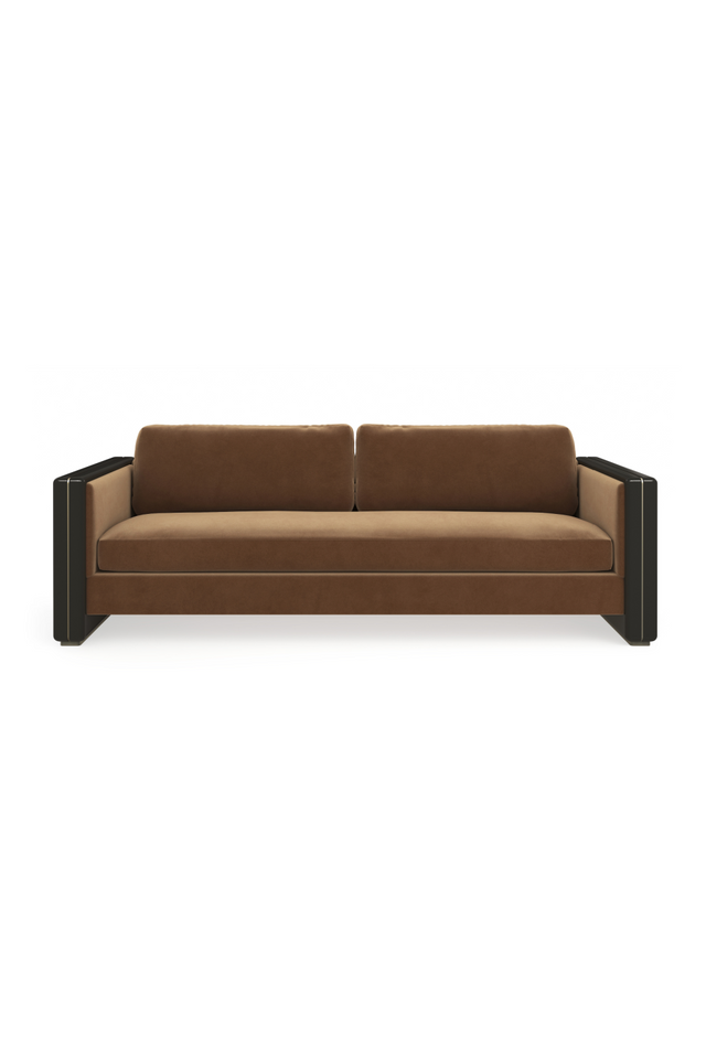 Brown Upholstered Sofa | Caracole Gelee | Oroa.com