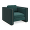 Glossy Arm Lounge Chair | Caracole Gelee | Oroa.com