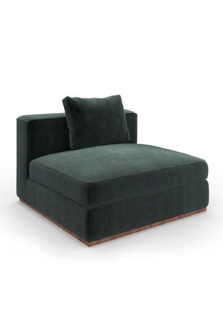 Black Upholstered Modular Sofa | Caracole Bello | Oroa.com