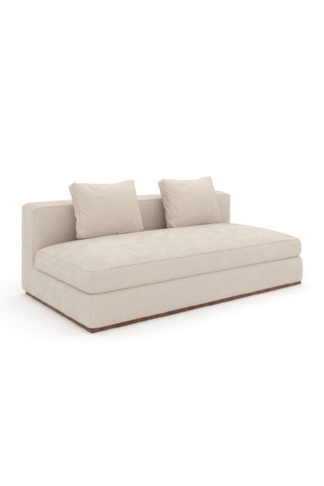 White Upholstered Modular Sofa | Caracole Bello | Oroa.com