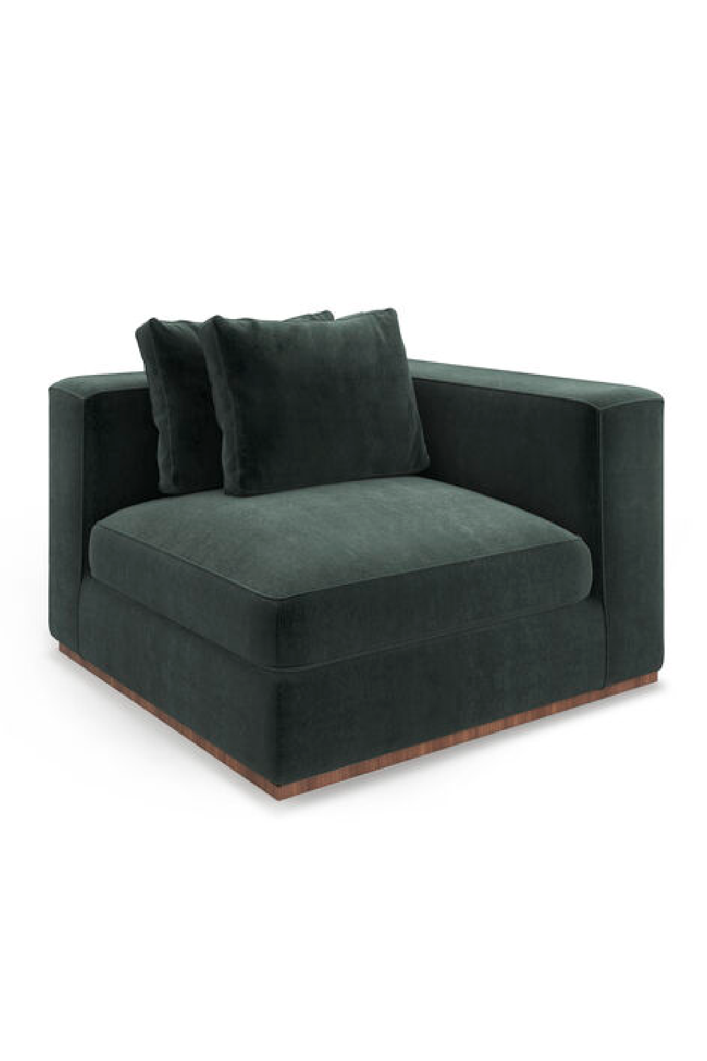 Black Upholstered Modular Sofa | Caracole Bello | Oroa.com