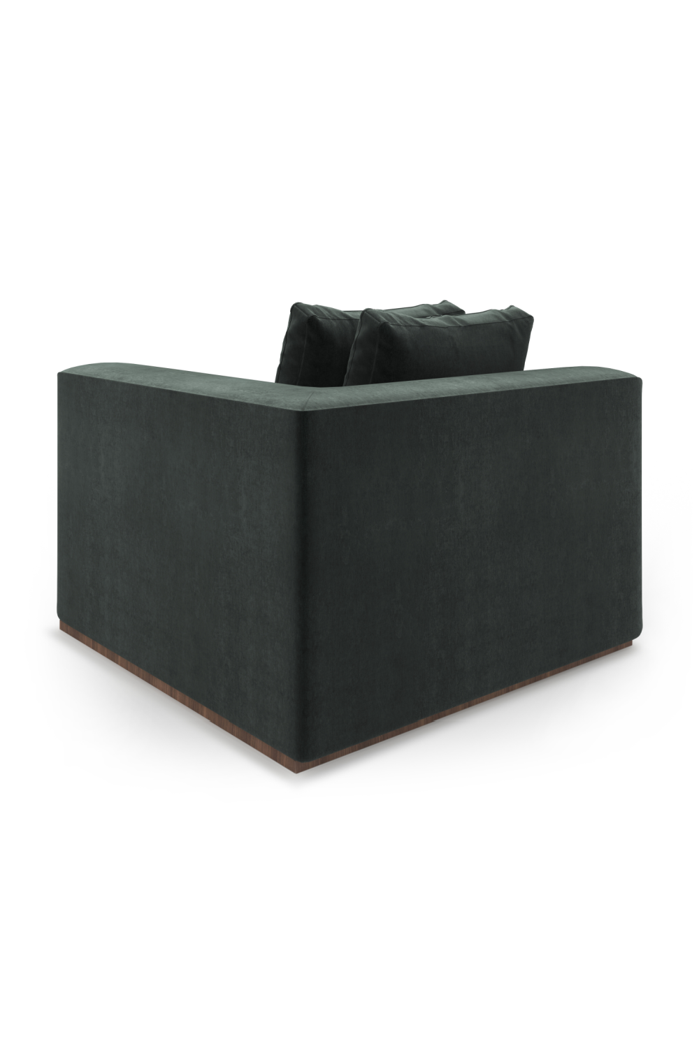 Black Upholstered Modular Sofa | Caracole Bello | Oroa.com