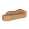 Light Brown Velvet Chaise Longue | Caracole Kalahari | Oroa.com