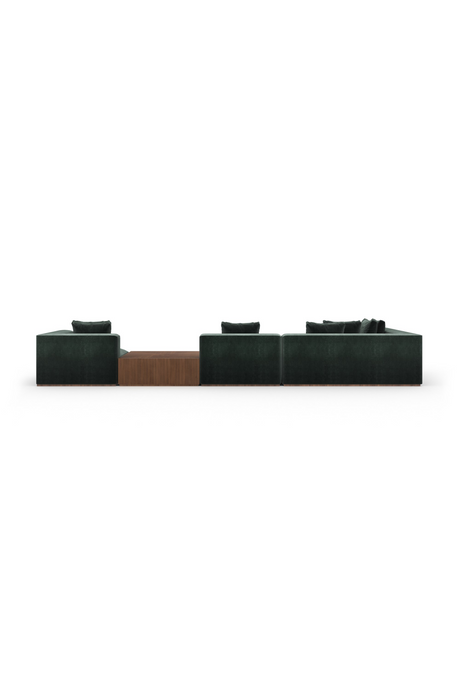 Black Sectional Sofa with Chaise | Caracole Bello | Oroa.com