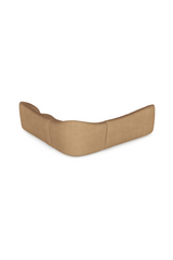 Light Brown Velvet Sectional Sofa | Caracole Kalahari | Oroa.com