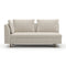 White Chenille Loveseat – Altura – alternate view 7