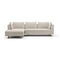 White Chenille Sofa with Chaise – Altura – alternate view 7