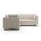 White Chenille Sectional Sofa S – Altura – alternate view 7