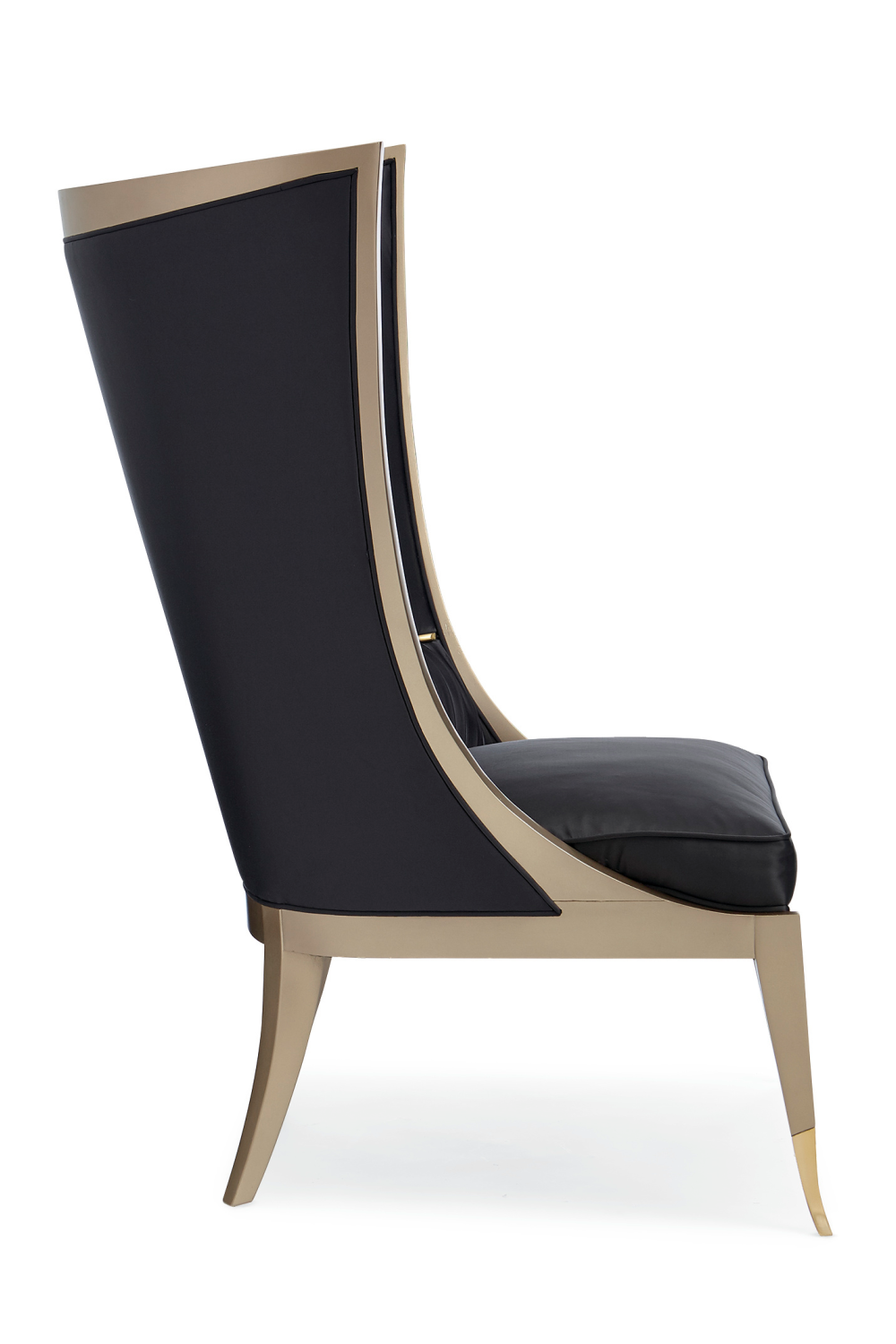 Curved Wingback Chair | Caracole Pop Your Collar | Oroa.com
