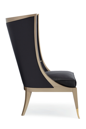 Curved Wingback Chair | Caracole Pop Your Collar | Oroa.com