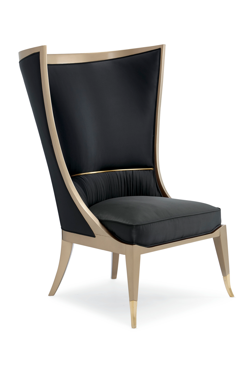 Curved Wingback Chair | Caracole Pop Your Collar | Oroa.com