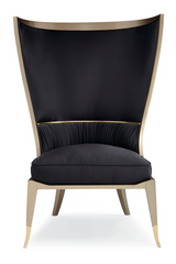 Curved Wingback Chair | Caracole Pop Your Collar | Oroa.com