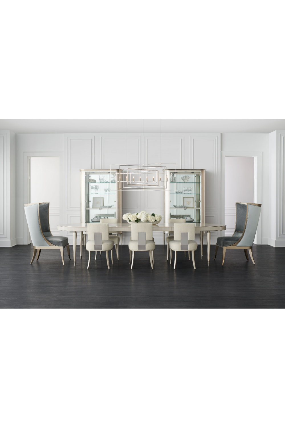 Curved Wingback Chair | Caracole Pop Your Collar | Oroa.com