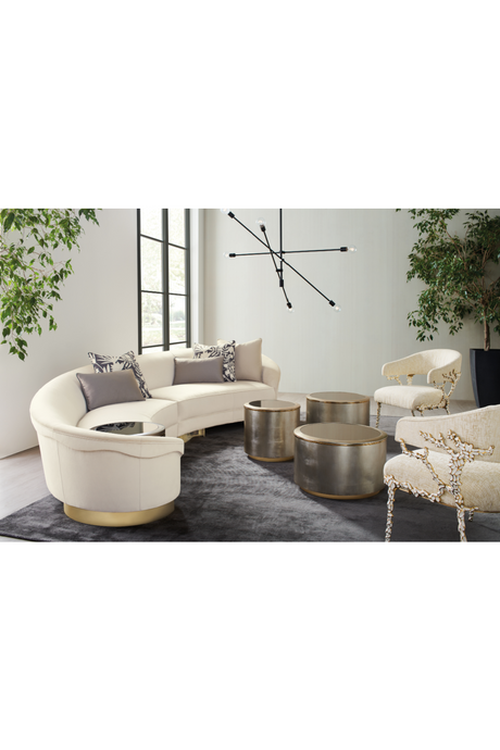 Curved Modern Sectional Sofa | Caracole Grand Opening | Oroa.com