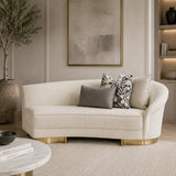 Curved Modern Sectional Sofa | Caracole Grand Opening