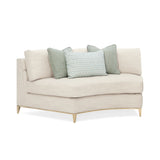 Wavy Quilted Sectional Sofa | Caracole Under Currents