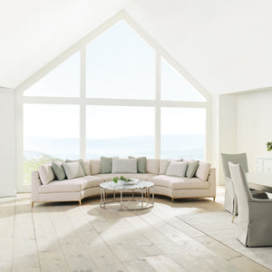   Wavy Quilted Sectional Sofa | Oroa.com