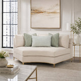 Wavy Quilted Sectional Sofa | Caracole Under Currents