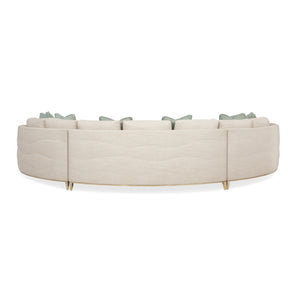   Wavy Quilted Sectional Sofa | Oroa.com
