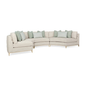   Wavy Quilted Sectional Sofa | Oroa.com