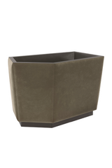 Mohair Storage Ottoman | Caracole Castor | Oroa.com