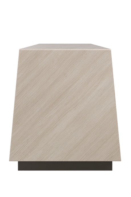 Faceted Modern Ottoman | Caracole Gemini | Oroa.com