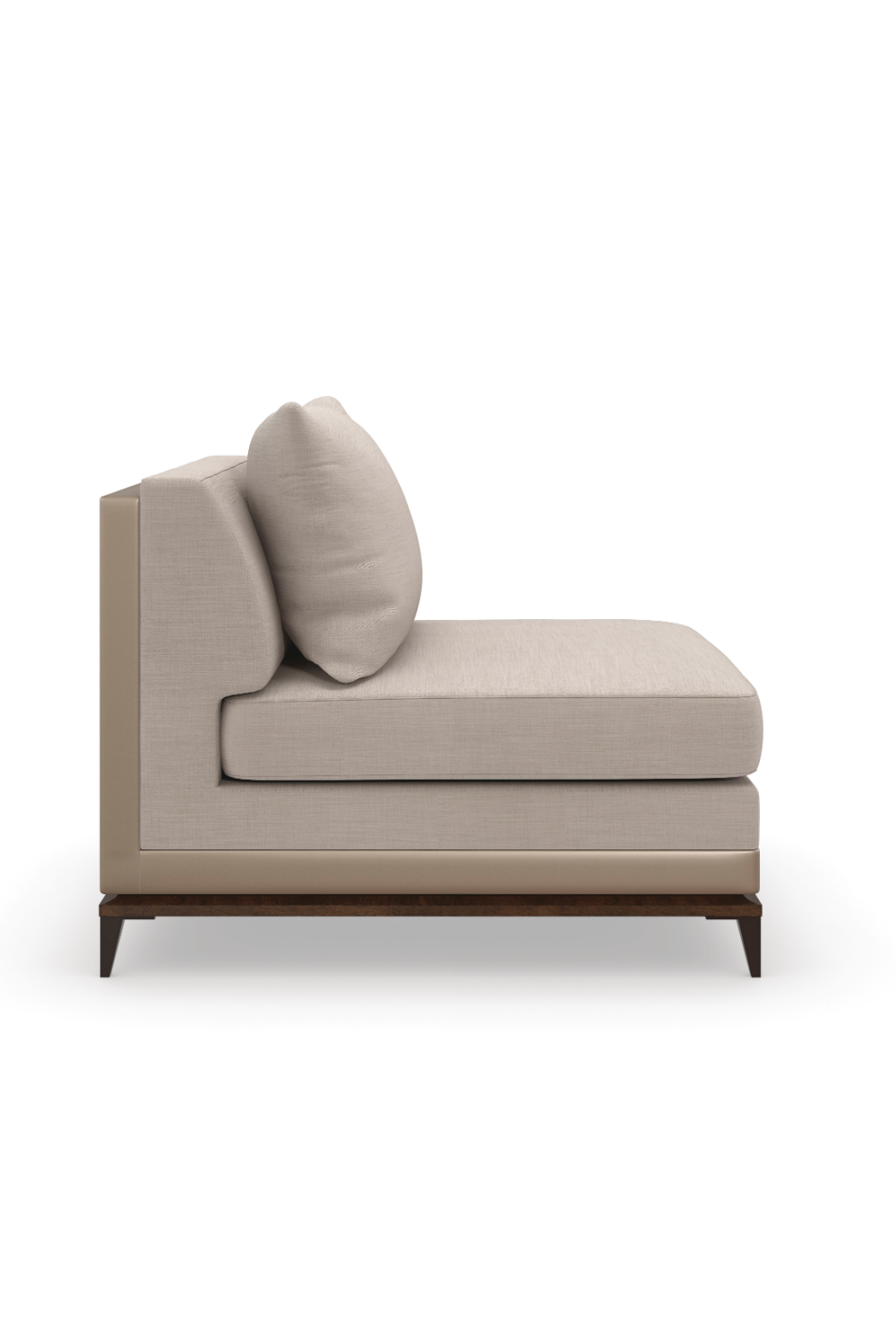 Taupe Modern Sectional Sofa | Caracole Archipelago | Oroa.com