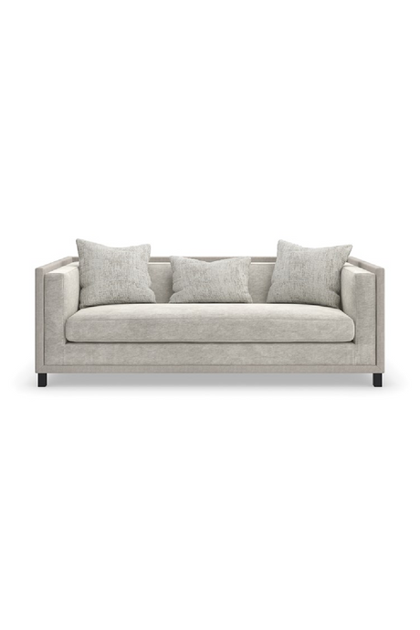 Light Gray Sofa | Caracole Tuxedo | Oroa.com