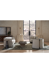 Gray Modern Lounge Chair | Caracole Cut Away | Oroa.com