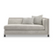 Light Gray Sectional Chair | Caracole Tuxedo | Oroa.com